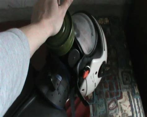 Neoprene Bodybag Gasmask And Biker Helmet 2 Hungarian Gay BDSM Porn