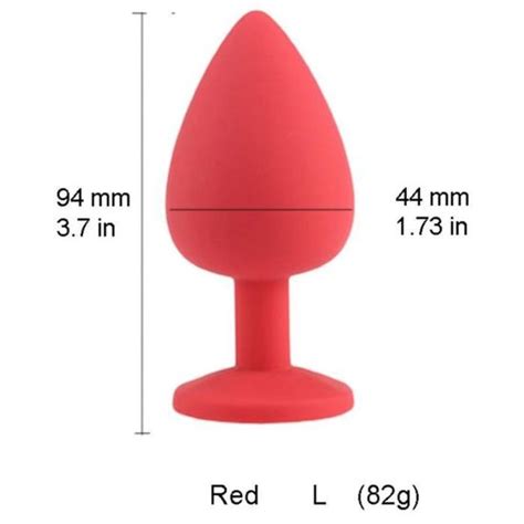 Perles Anales En Silicone Godemichet Anal Petites Moyennes Et Grandes Avec Cristal Bijoux