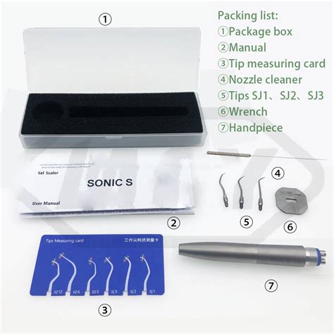 Dental Kavo Connection Sonic S Air Scaler With Tips Rundental