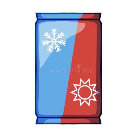 Microwaveable Reusable Hot Cold Gel Pack Cartoon Vector Illustration Stock Illustration