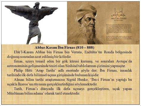 İslam Ve Bİlİm Abbas İbn Fİrnas
