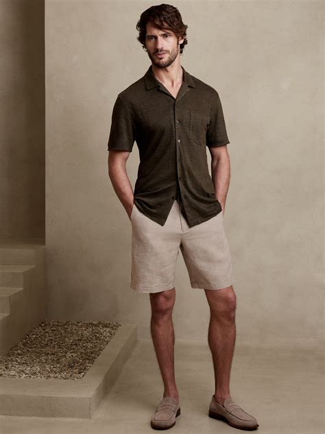 Mens Short Shorts Linen At Ricardo Fletcher Blog