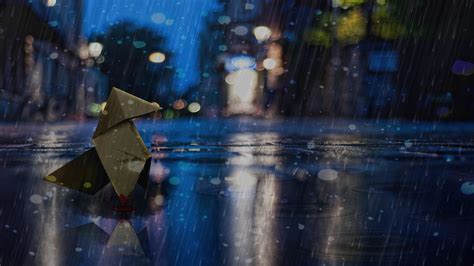 Animated Rain Desktop Wallpaper