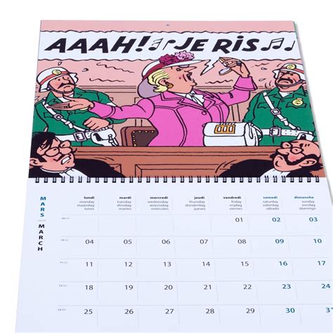 Kalender Kuifje Home Boutique Tintin Tintin Boutique