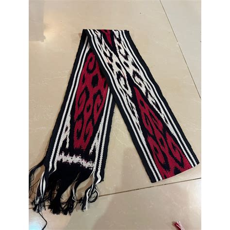 Jual Syal Ikat Kepala Tenun Ethnic Dayak Kalimantan Cm X Cm