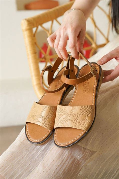 STİL E DİVERSO Cardi Nude Skin Sandals Trendyol