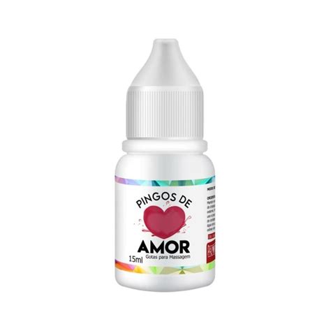 Pingos De Amor Gotas Afrodisíacas Para Bebidas ml Pau Brasil Litoral Sex Shop