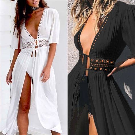 Leaveforme Coverups For Bathing Suits Women S Swimwear Cover Ups Sexy Open Front Beach Bikini