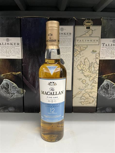 Macallan 12 Years Fine Oak Highland Single Malt Scotch
