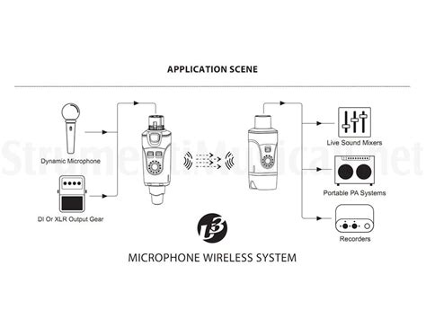 Xvive U Microphone Wireless System Strumenti Musicali Net