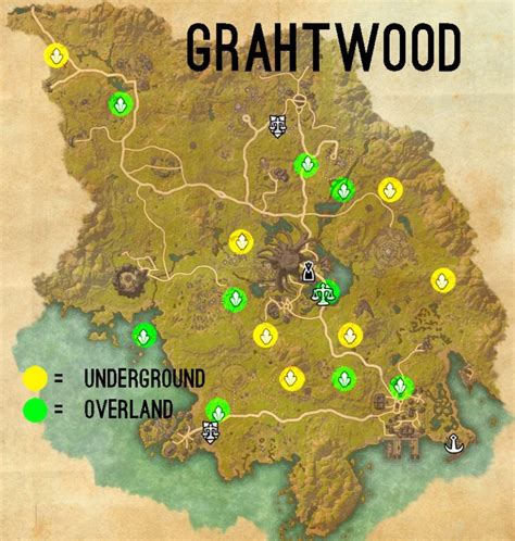 Grahtwood Skyshards Skyshards Collection Guide Elder Scrolls Online