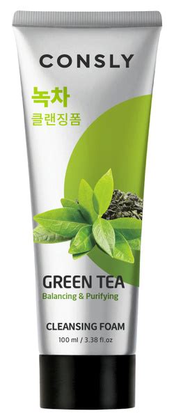 Consly Пенка для умывания Green Tea Balancing Creamy Cleansing Foam ...