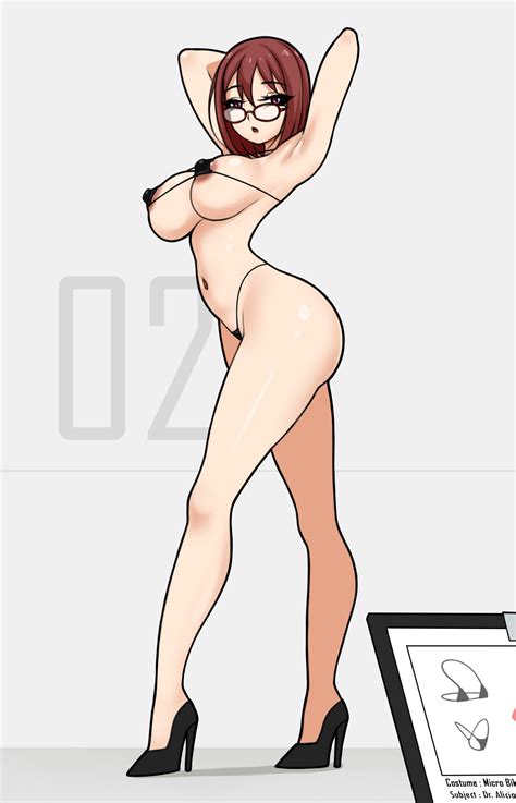 Alicia Costume Test Micro Bikini By Saberrung Hentai Foundry
