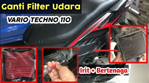 Cara Ganti Filter Udara Saringan Udara Motor Matic Motor Lebih Enteng