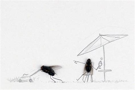 Dead Flies Art by Magnus Muhr