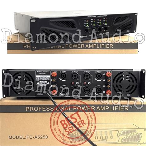 Jual Power Amplifier Firstclass Fc A Professional Ampli Channel