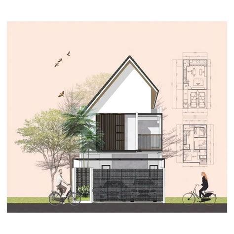 Pin By Unah Tahay On Autocad Architecture Model House Minimal House