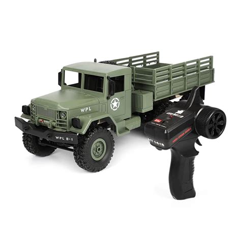 Fbil New Wpl B G Wd Off Road Rc Military Truck Rock