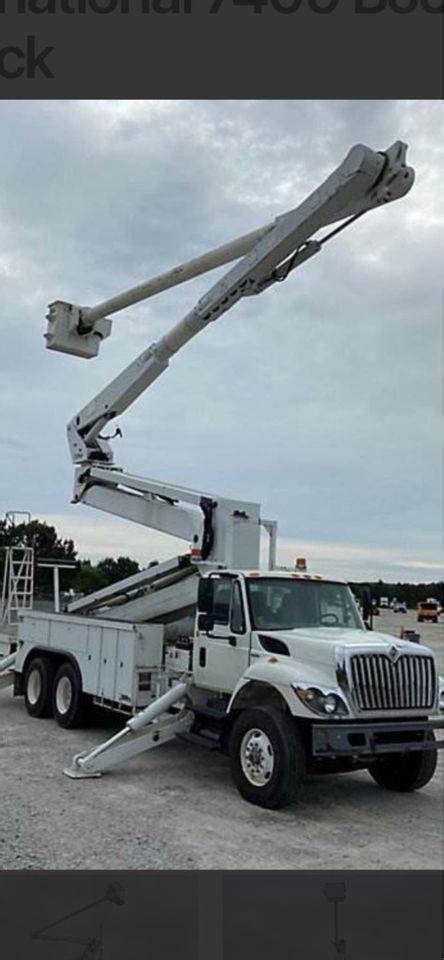 International Boom Bucket Truck Altec Aerial Lift For