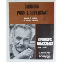 Chanson Pour L Auvergnat De Georges Brassens Partition Chez Ouioui14