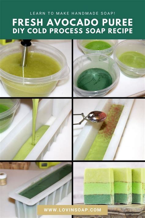 Fresh Avocado Puree Cold Process Soap Recipe Artofit