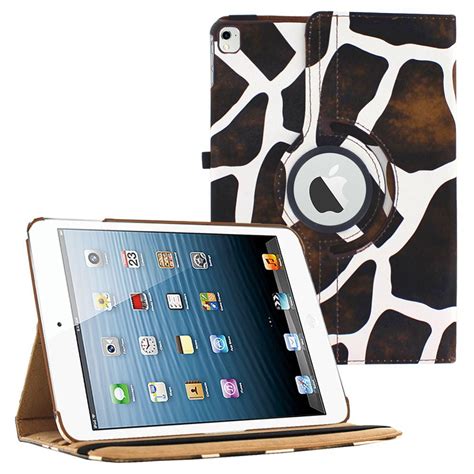 iPad Pro (9.7-inch) Case, Premium PU Protection Leather Swivel Rotating ...