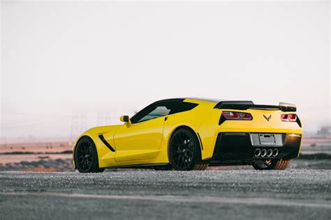 Chevrolet Corvette C7 Stingray Yellow Cray Venom | Wheel Front