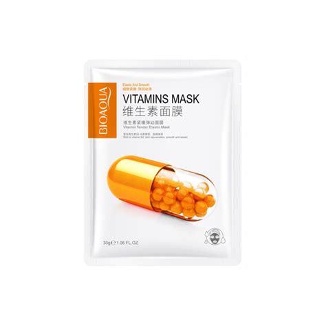 Купити Тканинна маска для обличчя Bioaqua Elastic And Smooth Vitamins ...