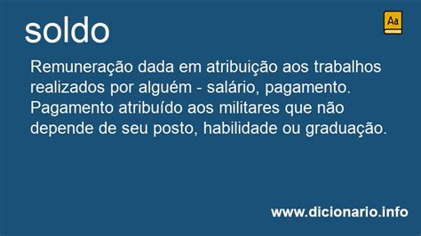 O Que Significa Soldo - Significado de Soldo
