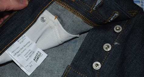 Naked Famous Selvedge Denim Jeans X The Fedora Lounge