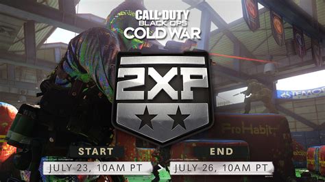 Warzone And Cold War Double Xp Weekend End Time July