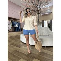 Camisa Antonella Nude G Daniele Fazan