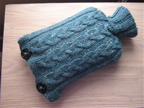 Ravelry Seamless Hot Water Bottle Cozy Pattern By Bacoknitter Designs