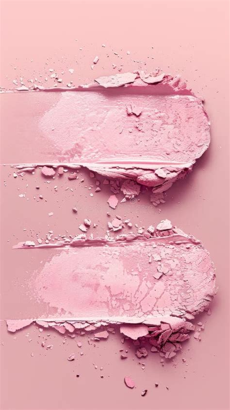Two Swatches of Pink Cream Designed for Various Skincare Needs are ...
