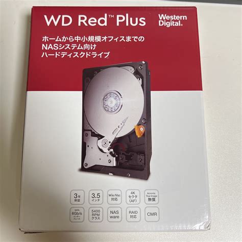RAID 12TB Plus WD 新品 ウエスタンデジタル NAS WD120EFAX 内蔵 Western Red HDD Digital ...