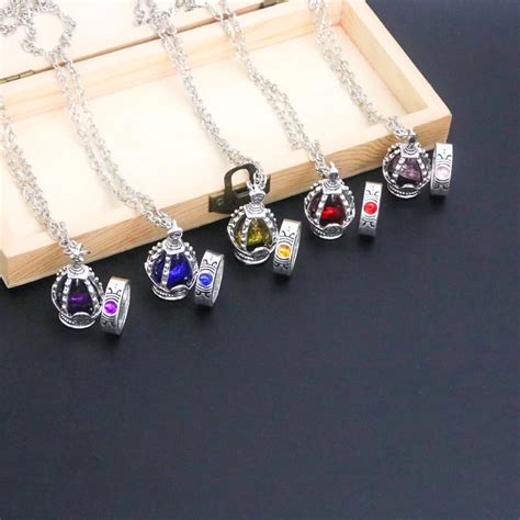 Anime Puella Magi Madoka Magica Soul Gem Necklace Kaname Madoka Miki