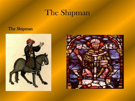Ppt The Shipman In The Canterbury Tales” By Geoffrey Chaucer