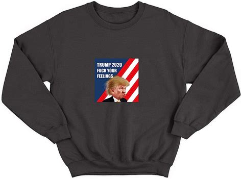 Trump Fuck Your Feelings Politics 005886 Ugly Christmas Sweater Crewneck Suéter Christmas X mas