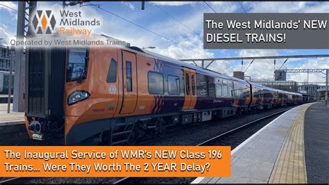 West Midlands Railway S Surprisingly Amazing Brand New Diesel Train The Class 196 Civity