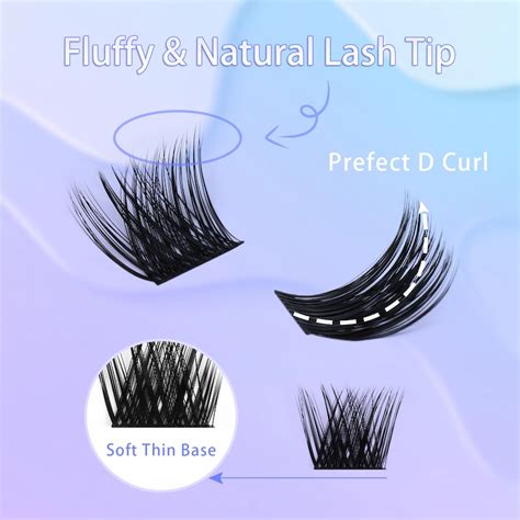 HOT Amazon DIY Lash Extensions At Home Lash Clusters Segment Lash XJ148 Obeya Beauty Lashes