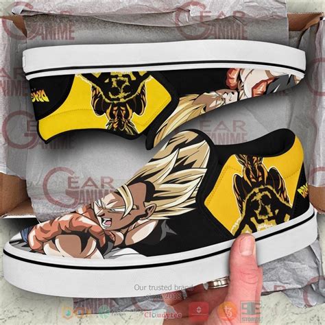 Hot Gogeta Dragon Ball Anime Slip On Sneaker Express Your Unique Style With Boxboxshirt