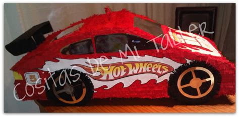 Cositas de Mi Taller Piñata Hot Wheels