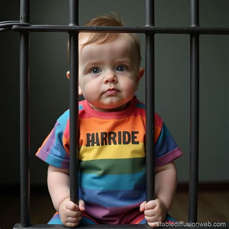 Gay Inmate Behind Bars Stable Diffusion Online