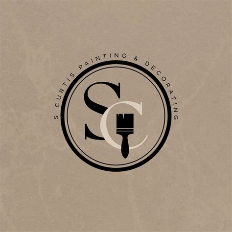 Painting And Decorating Logo Painter Logo Painter And Decorator Nude Logo Design Minimal Concept