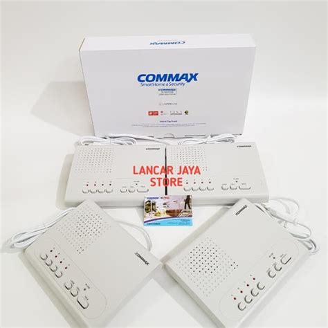 Jual Commax WI-4C/Intercom Commax Wireless WI-4C Putih 1Set 4pcs ...