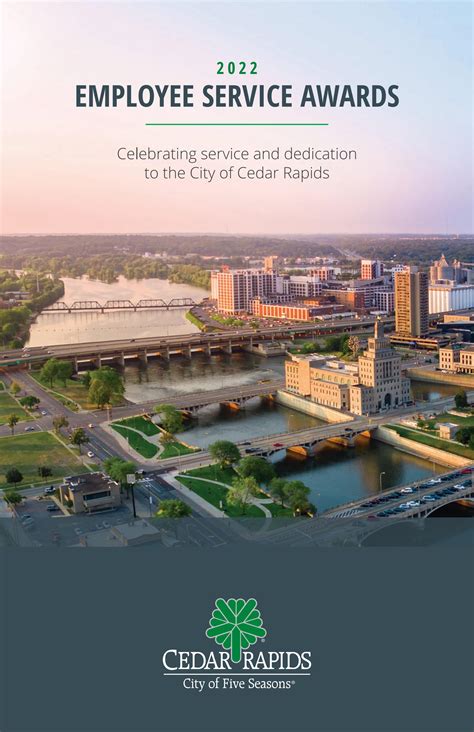 2022 Employee Service Awards by City of Cedar Rapids - Issuu