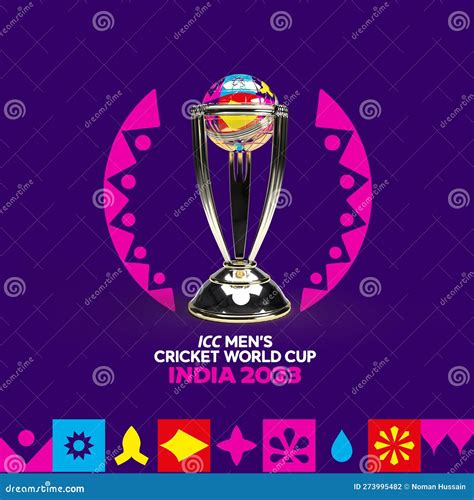 ICC Cricket World Cup 2023 India Editorial Photography - Illustration ...