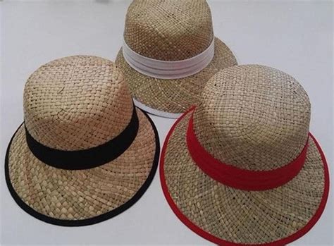 Dome Bell Shaped Seaweed Seagrass Straw Hats Outdoor Travel Sun Shade
