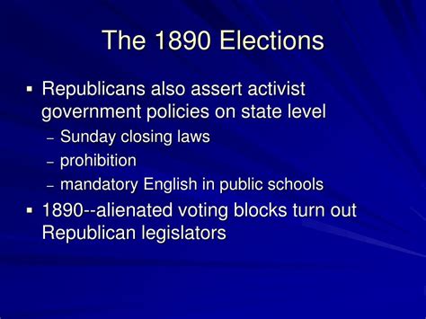 Ppt Political Realignments In The 1890s Powerpoint Presentation Free