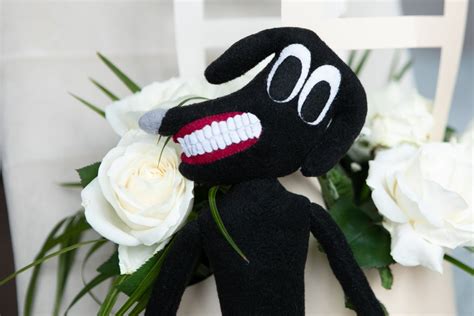 Cartoon Dog Plush Handmade Plushie Cartoon Dog Inspired - Etsy